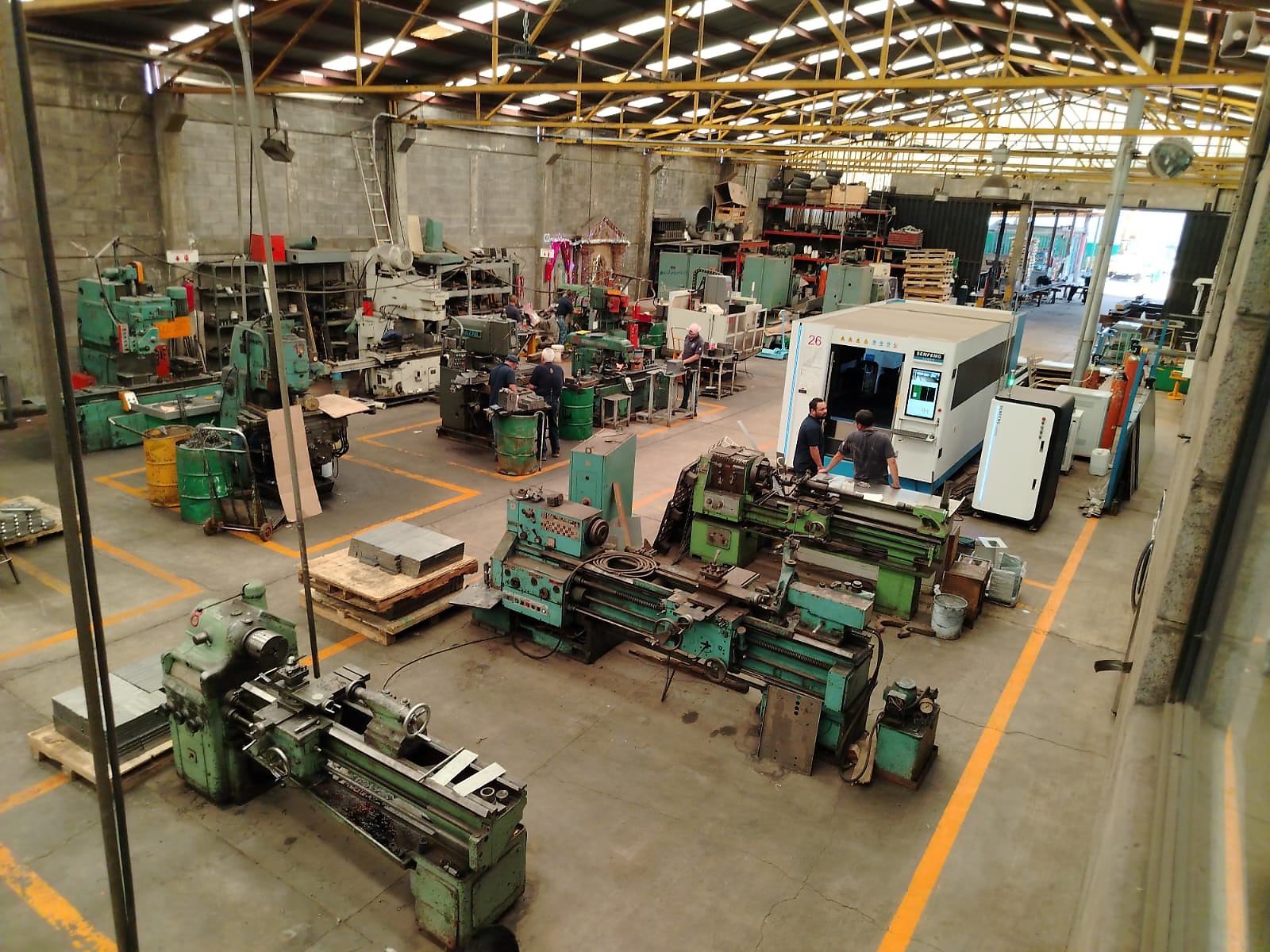 Planta de manufactura metalmecánica de Industrias GAMU en Ciudad de México